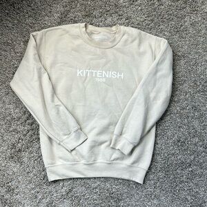 Kittenish sweatshirt